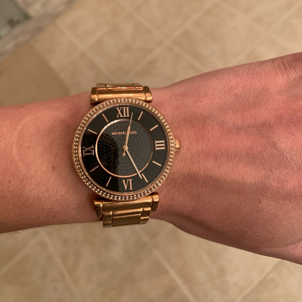 Michael Kors MK3356 Catlin Women's Watch-rose gold